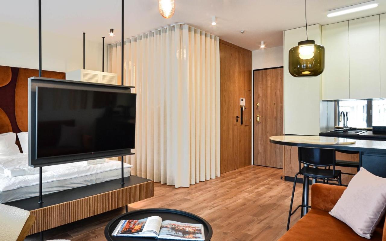Apartment Citystay Modernistyczny Z Tarasem W Centrum Gdyni